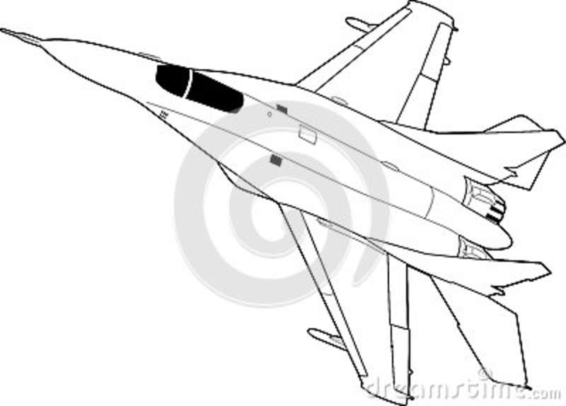 800x574 Drawn Jet Fighter Jet