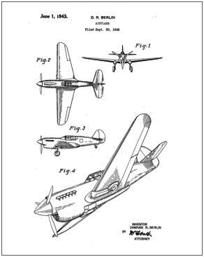 292x367 Flight, Vintage Internet Patent Reproductions