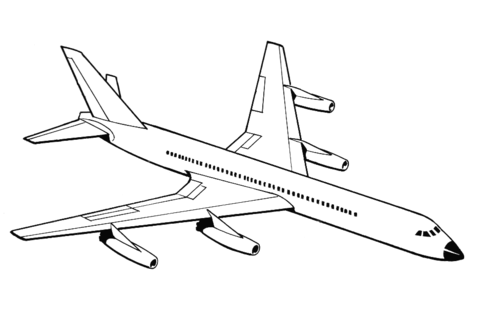 480x322 Airplane Coloring Page Free Printable Coloring Pages