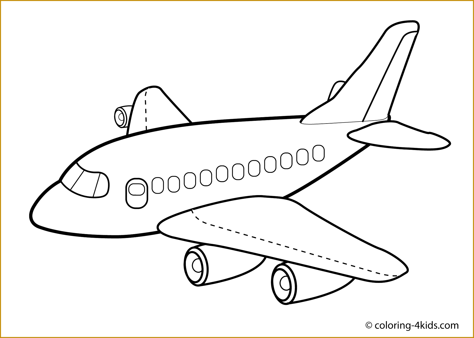 Airplane Drawing at GetDrawings | Free download