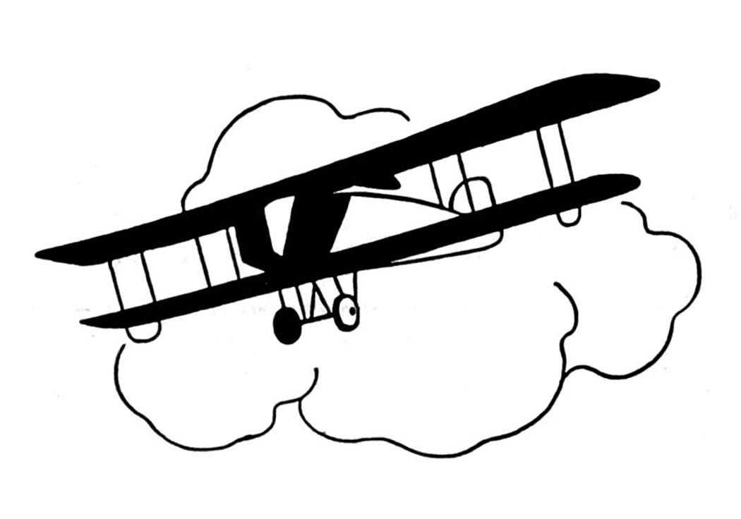 1050x736 Airplane Clipart Easy