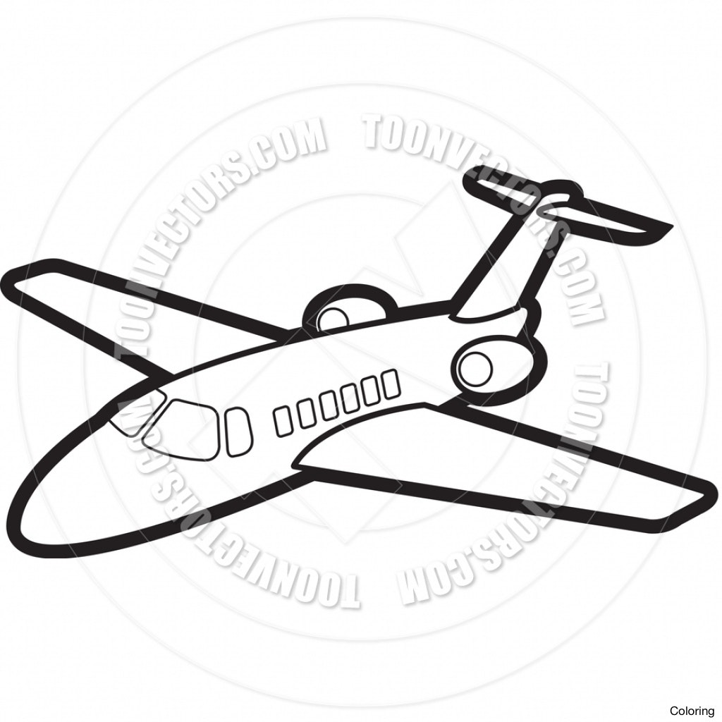 1024x1024 Free Aeroplane Sketch Drawing Printable Airplane Coloring Pages