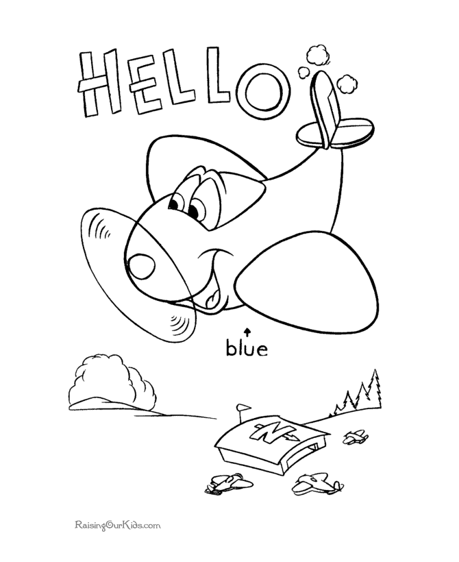 670x820 Airplane Coloring Book 026 Coloring Pages