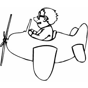300x300 Coloring Pages Mega Blog Airplane Coloring Pages