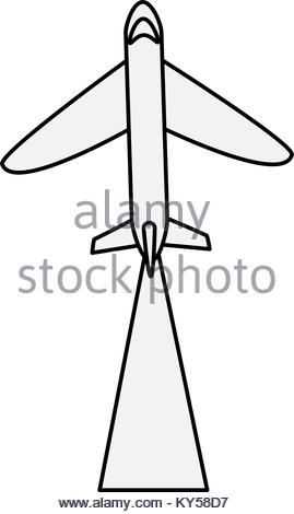 269x470 Airplane Jet Topview Stock Vector Art Amp Illustration, Vector Image