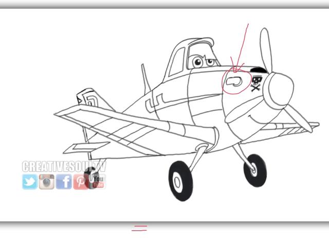 640x480 How To Draw Dusty From Disney's Animated Movie Planes