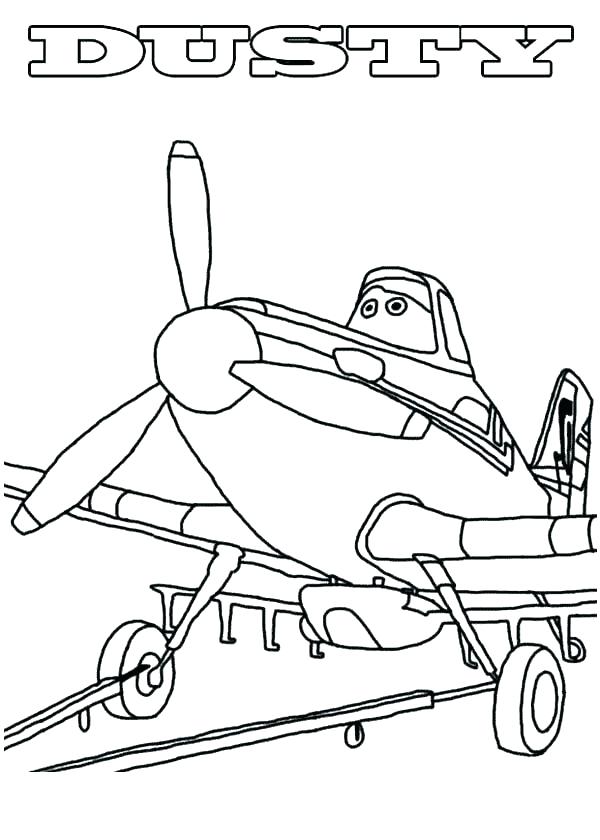 600x840 Plane Coloring Page Best Coloring Disney Book