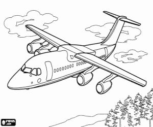 300x250 Airplanes Coloring Pages Printable Games