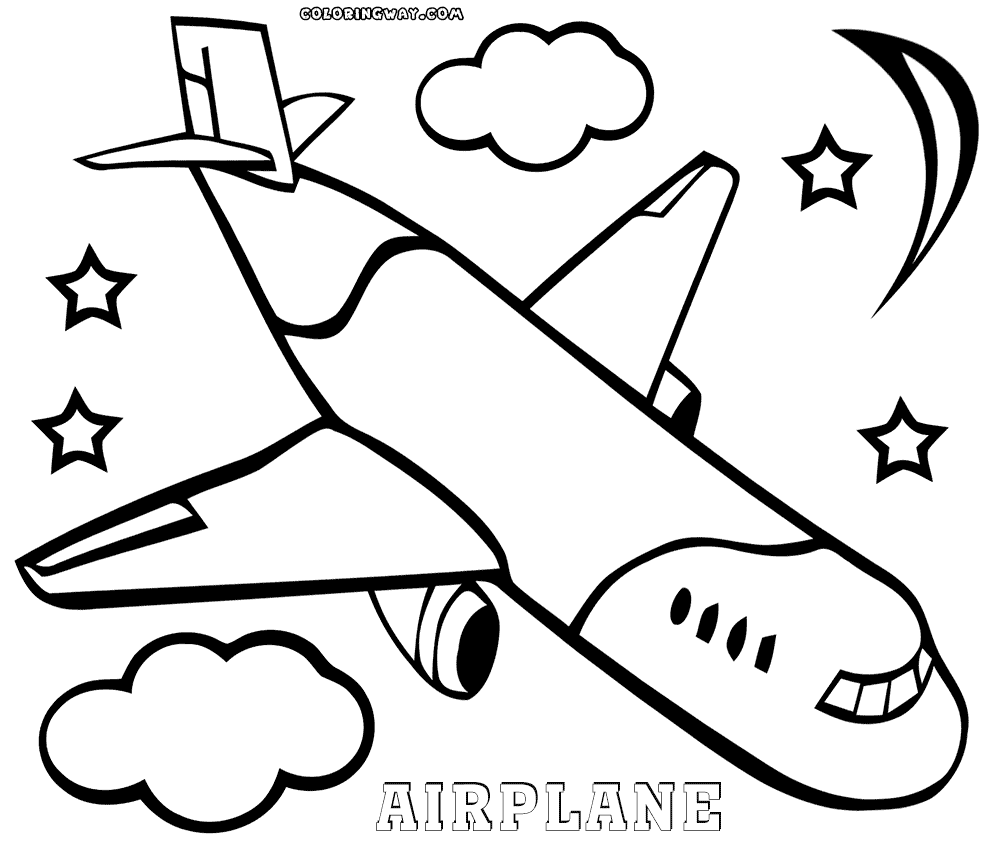 Airplanes For Kids Drawing at GetDrawings | Free download