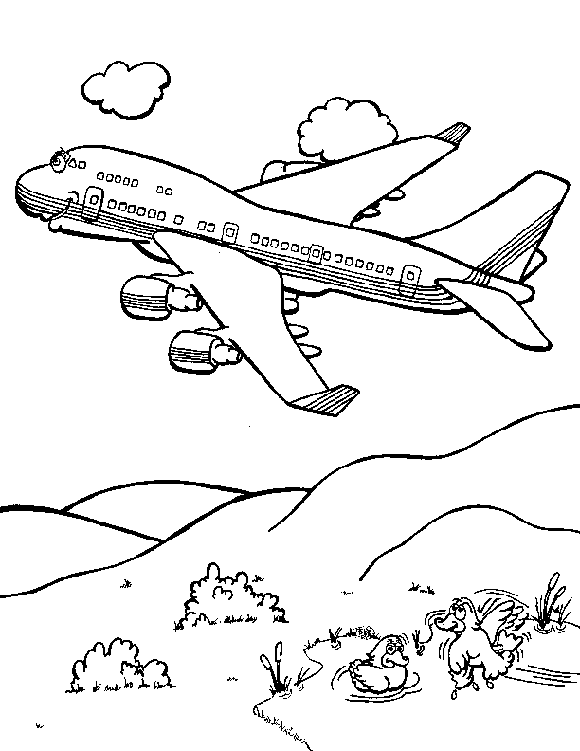580x751 Airplane Coloring Pages Airplanes Airplane Tickets Airline