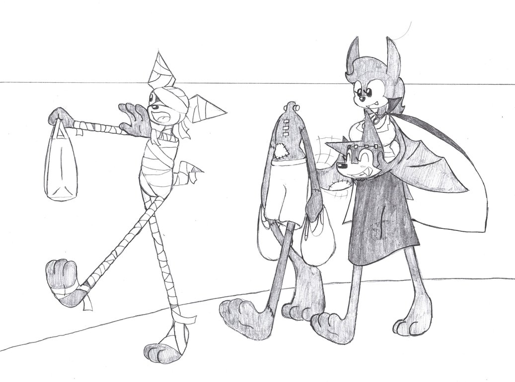 1037x771 An Inkwell Halloween By Airship King