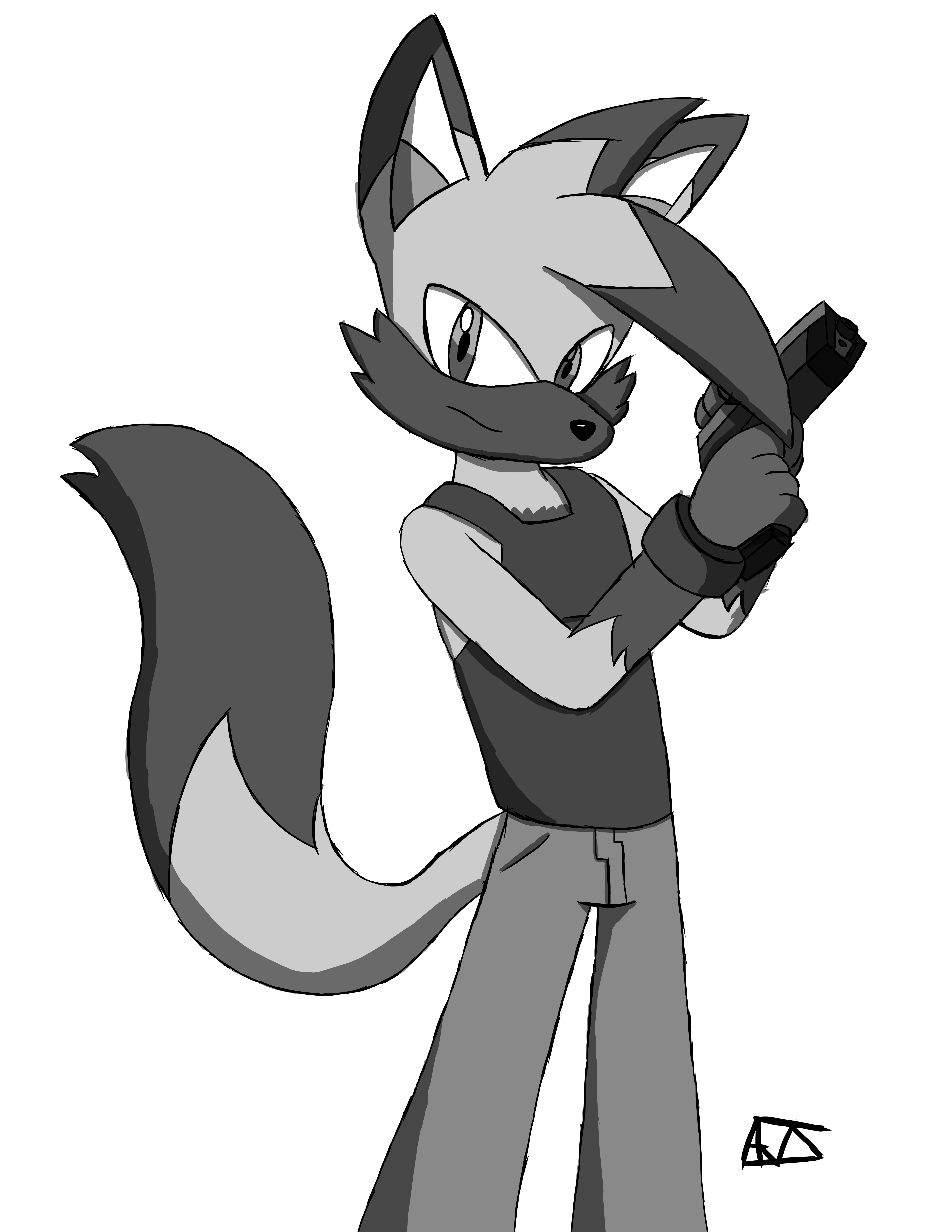 6800x8800 Storm The Fox By Drawn By Aj