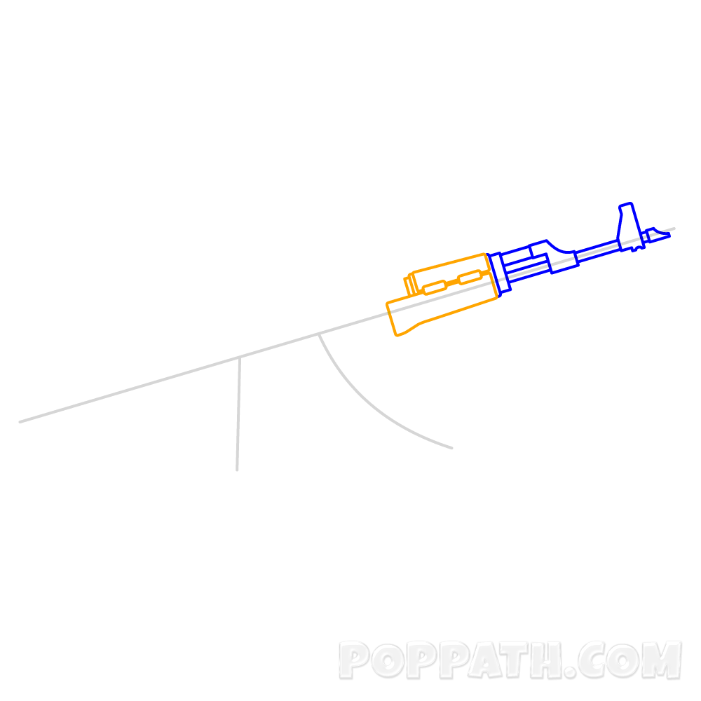 1000x1000 How To Draw An Ak 47 Pop Path