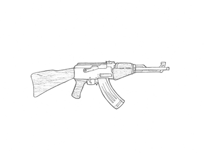 400x300 Ak 47 By David Hultin