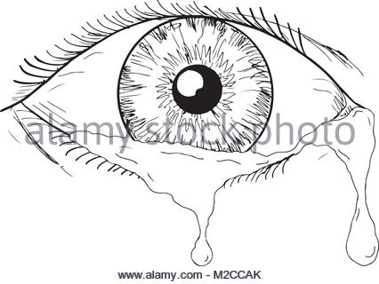 426x320 Drawing Sketch Style Illustration Of An Eyeball On Fire Viewed
