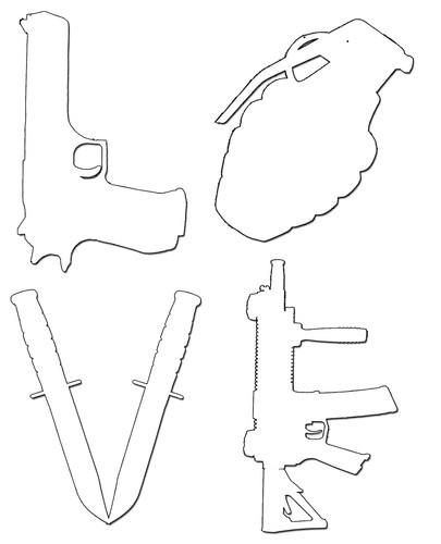 405x500 Love Ar15 Ak47 M16 Assault Rifle 44 Magnum Grenade Handguns