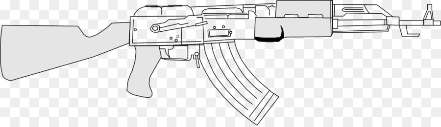 900x260 Ak 47 Rifle Firearm Weapon