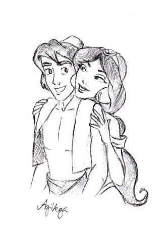 325x450 Aladdin And Jasmine