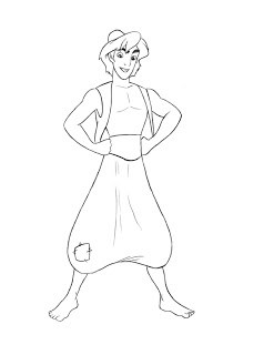 247x320 How To Draw Aladdin