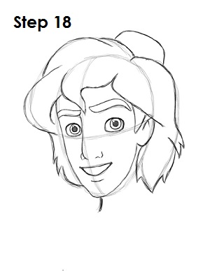 300x388 How To Draw Aladdin