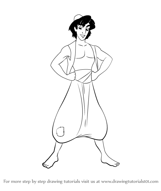 Aladdin Drawing at GetDrawings | Free download