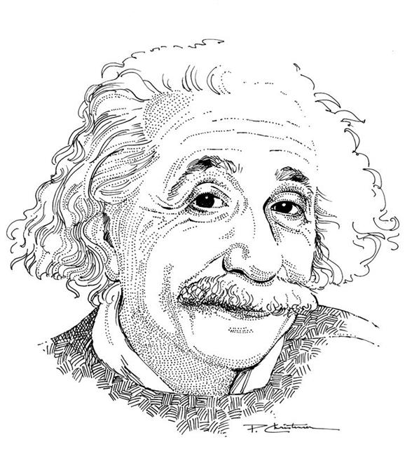 598x650 Albert Einstein