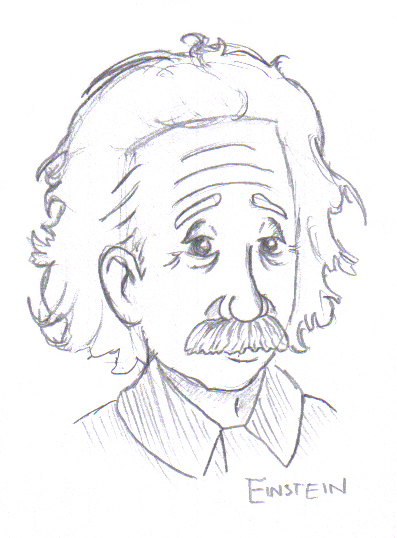 397x538 Albert Einstein By Estranged Illusions