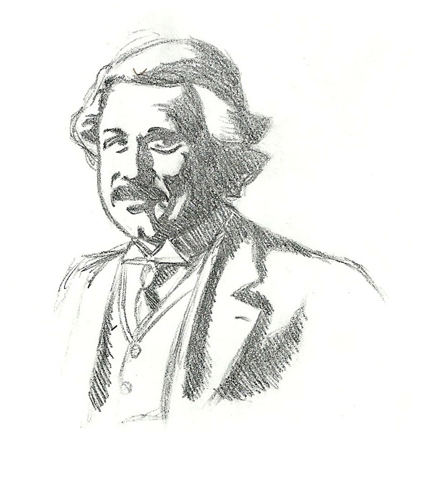 624x693 Albert Einstein Sketch By Cagscreations