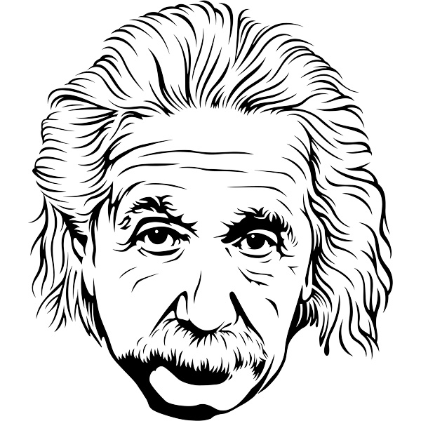 Albert Einstein Drawing at GetDrawings | Free download