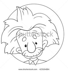 236x246 Albert Einstein Cartoon Scientist Genius Professor Teacher Holding