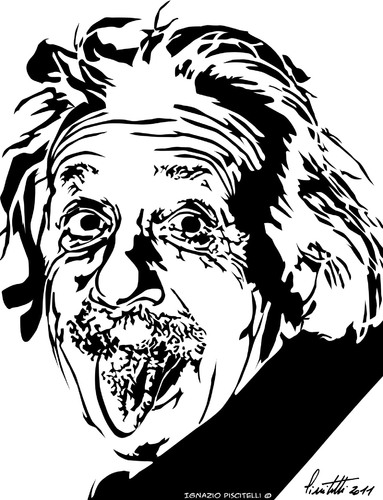 Albert Einstein Drawing Cartoon at GetDrawings | Free download