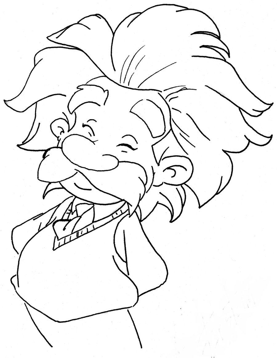 The best free Albert einstein drawing images. Download from 398 free ...