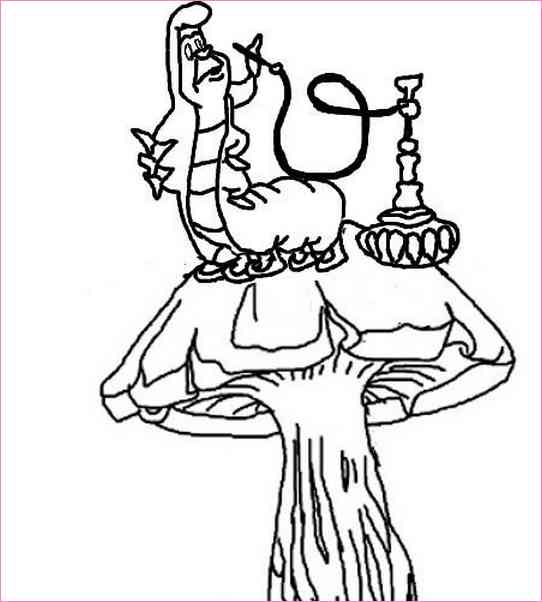 542x602 Alice In Wonderland Outline Drawing
