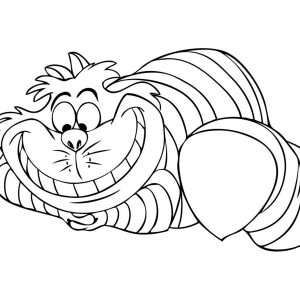 300x300 How To Draw The Cheshire Cat From Alice In Wonderland Adult