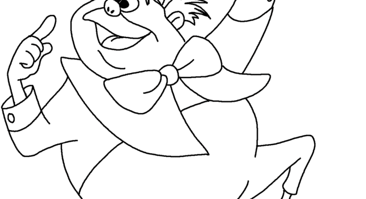 735x400 Global Coloring Dinah Coloring Page Alice In Wonderland Dina