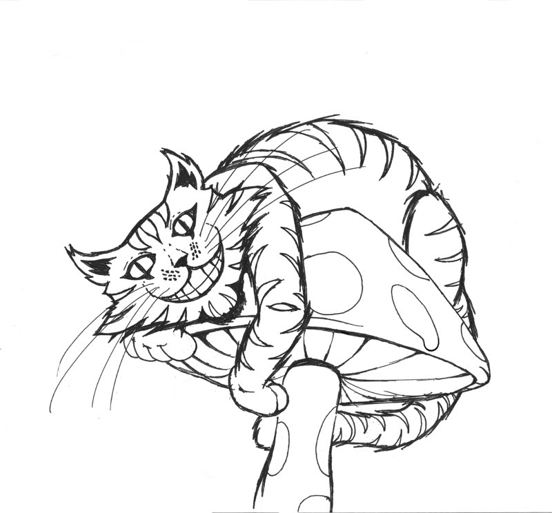 800x744 Cheshire Cat By Comic Burn On Sugar Skull Reference