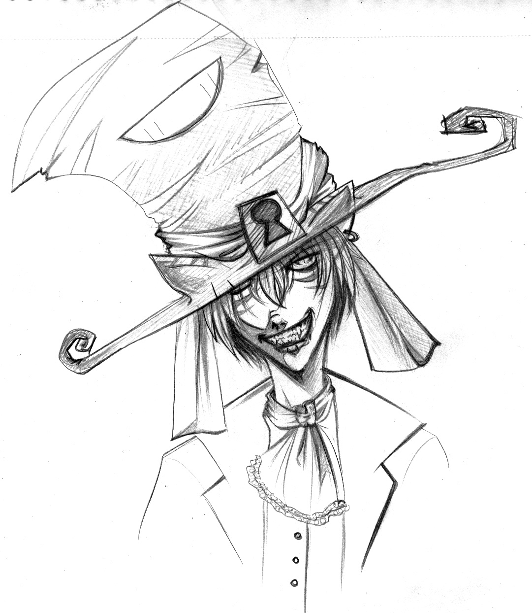 1081x1244 Drawn Alice In Wonderland Demented