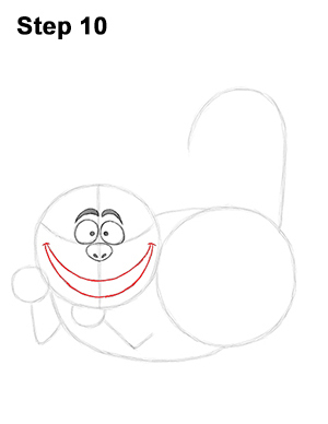 300x388 How To Draw The Cheshire Cat (Alice In Wonderland)