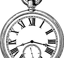 220x200 Pocket Watch Drawing Framed Prints Redbubble