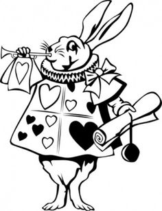 236x307 White Rabbit Alice In Wonderland Clipart