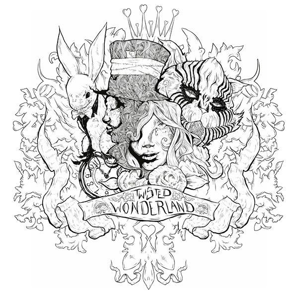 600x600 Disney Alice Wonderland Background Tumblr, Pc Disney Alice