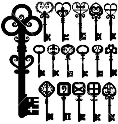 380x400 Pin Drawn Alice In Wonderland Key