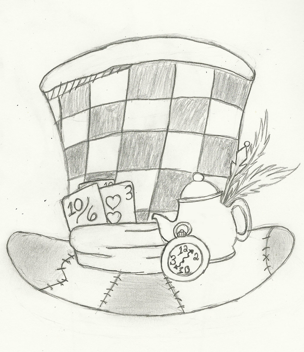 1024x1183 Mad Hatter's Hat By Midnighthour66