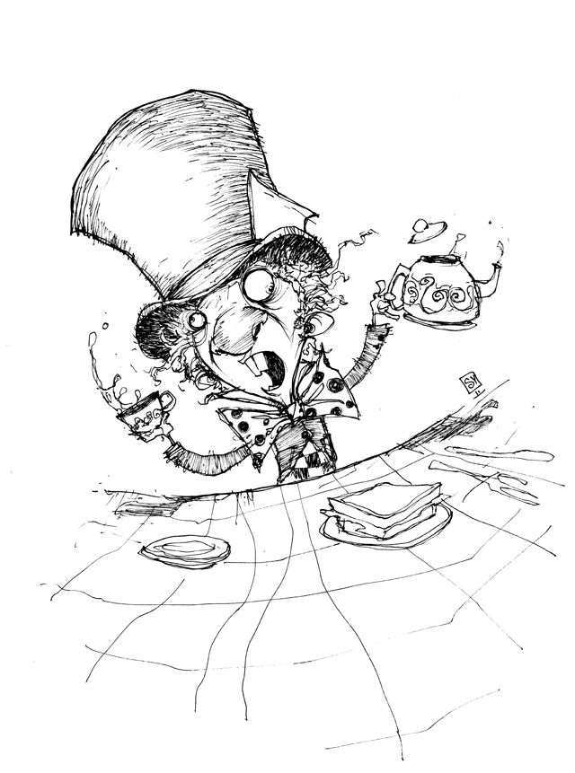640x861 Mad Hatter By Skottieyoung