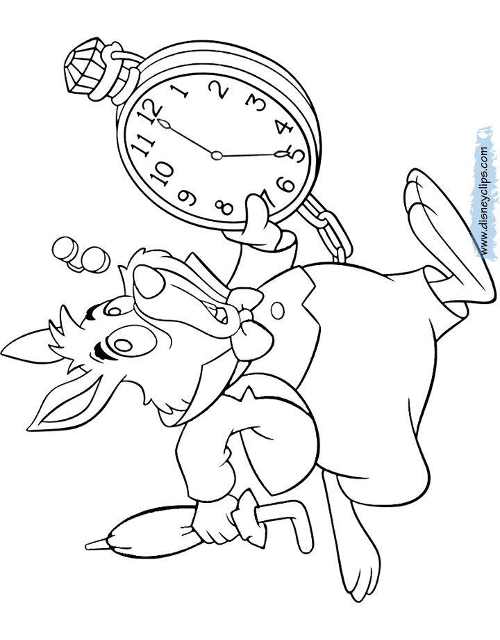 720x920 Alice In Wonderland Coloring Pages Disney Coloring Book