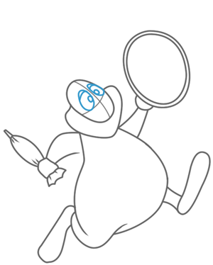 300x374 How To Draw The White Rabbit From Alice In Wonderland