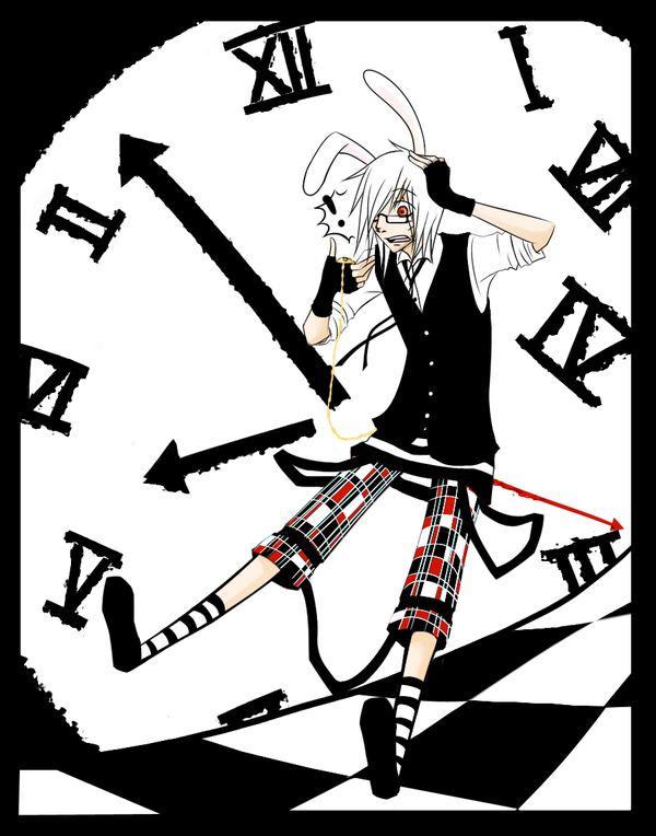 600x764 The White Rabbit By Naimane