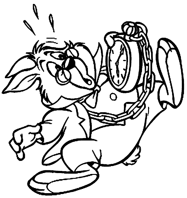 615x651 Alice In Wonderland Coloring Pages