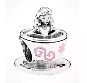 300x285 Pandora Disney Alice In Wonderland Teacup Fantasyland Charm S925