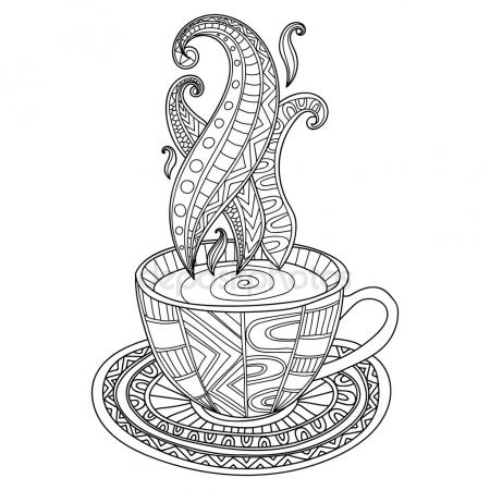 Alice In Wonderland Teacup Drawing at GetDrawings | Free download